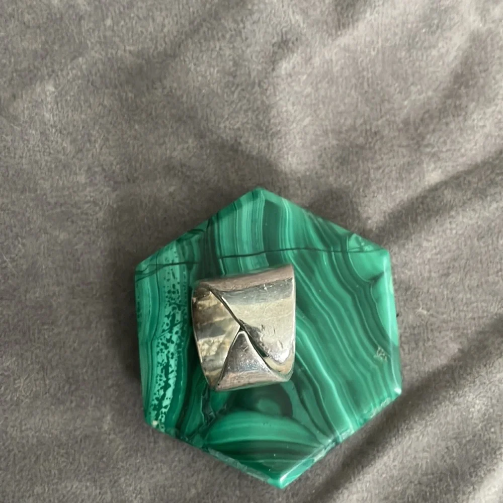 Silver heart ring - Picture 4 of 6
